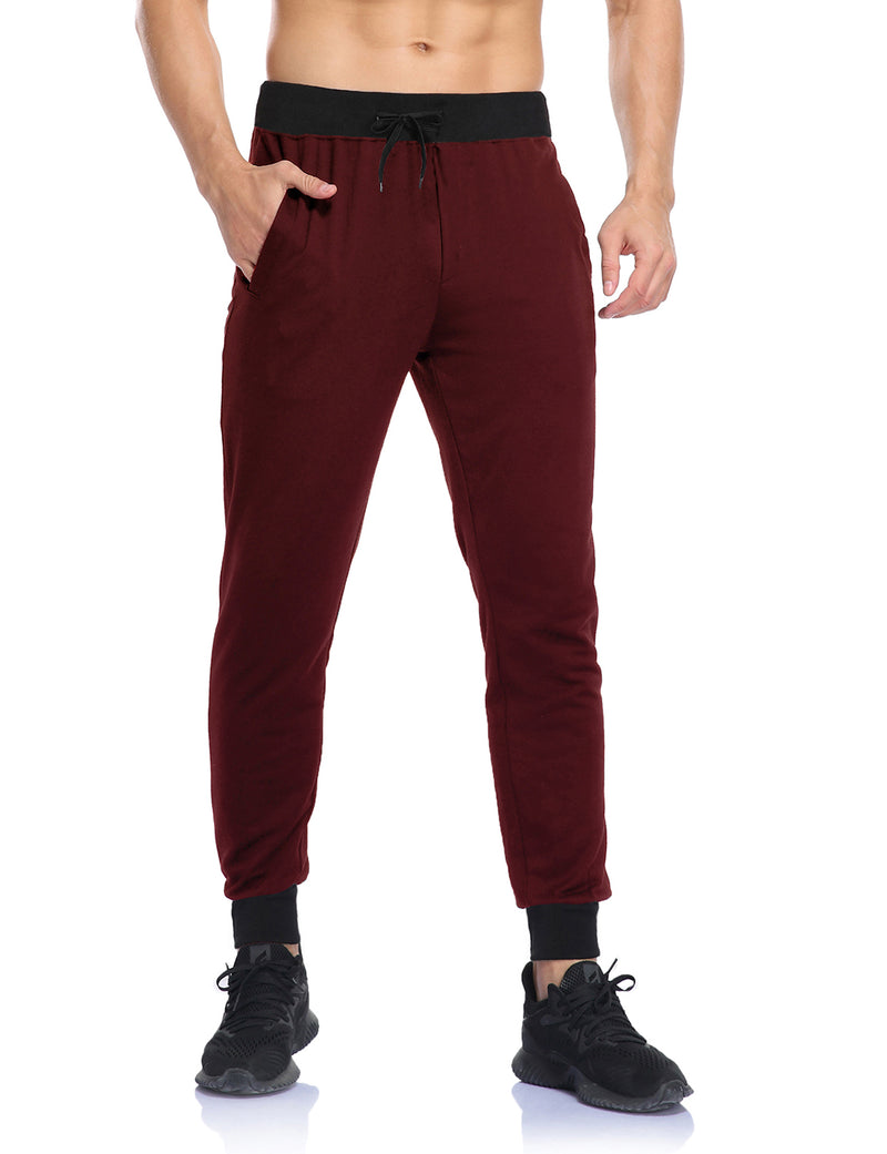 Men's Casual Zipper Pockets Sports Pants