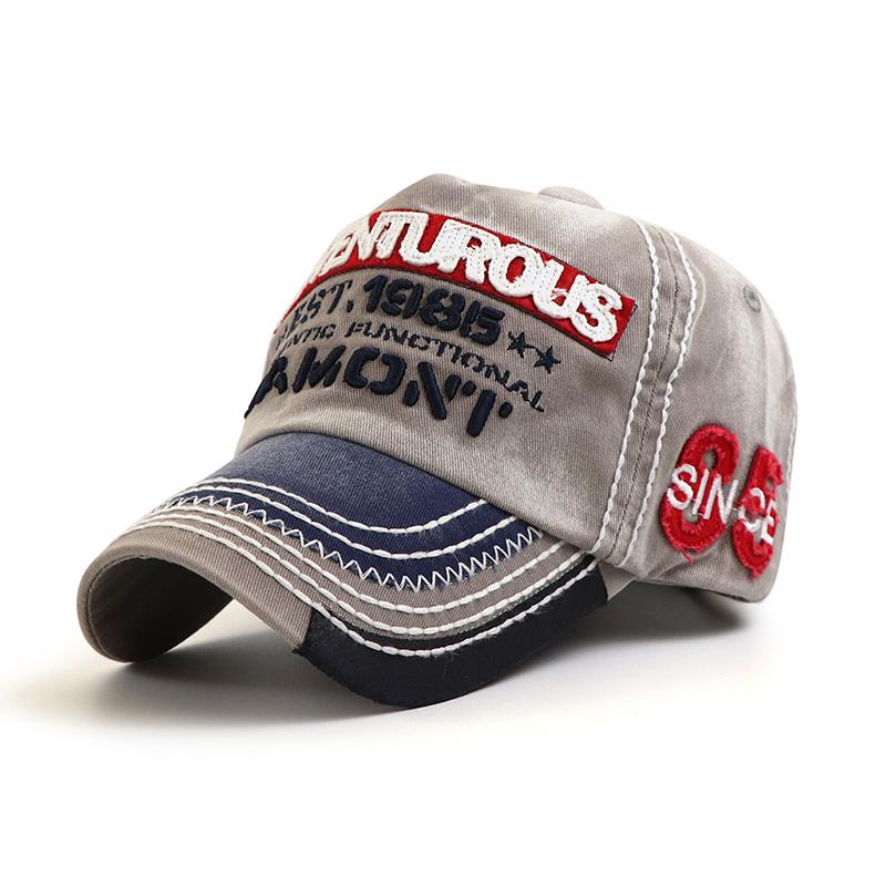 Men's Embroidered Letter Baseball Cap