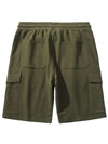 Men's Leisure Cotton Pocket Beach Cargo Sweatpant Sports Shorts