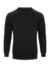 Men's Casual Classic Solid Long Sleeve Fall Winter Sweatshirt