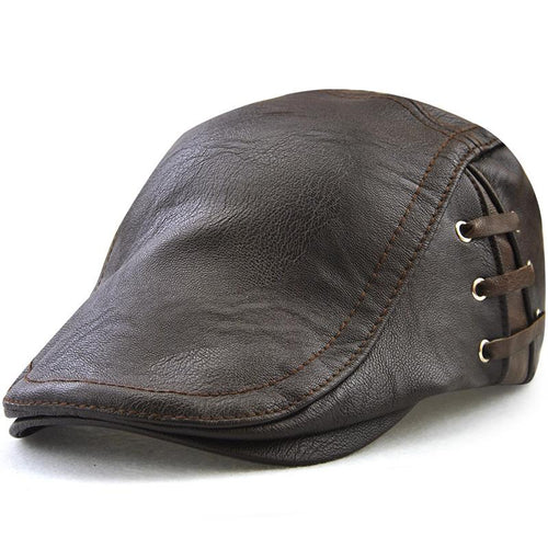 Men's PersonalityPerforated Strap Design Cap