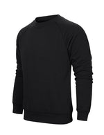 Men's Casual Classic Solid Long Sleeve Fall Winter Sweatshirt