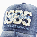 Men's Classic Retro Ripped Cowboy Baseball Cap