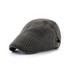 Men's Striped Stitching Casual All-match Cap