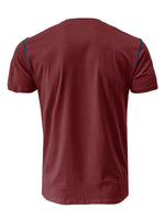Men's Casual Summer Solid Color Pocket Short Sleeve T-Shirt