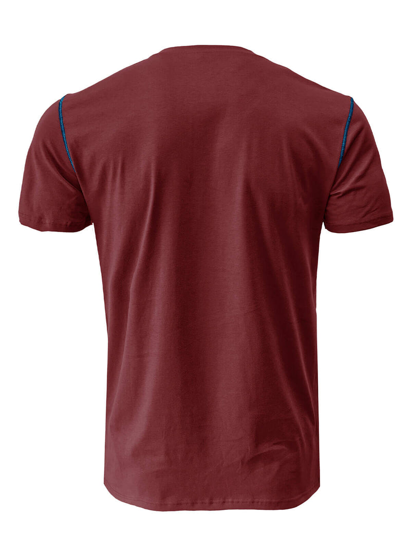 Men's Casual Summer Solid Color Pocket Short Sleeve T-Shirt