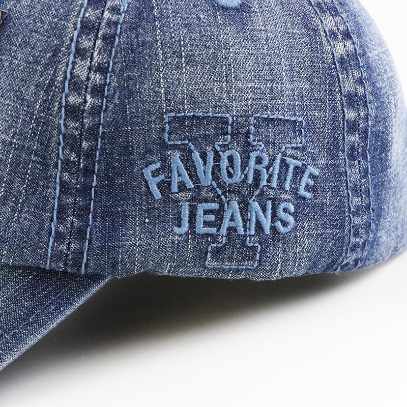 Men's Classic Retro Ripped Cowboy Baseball Cap