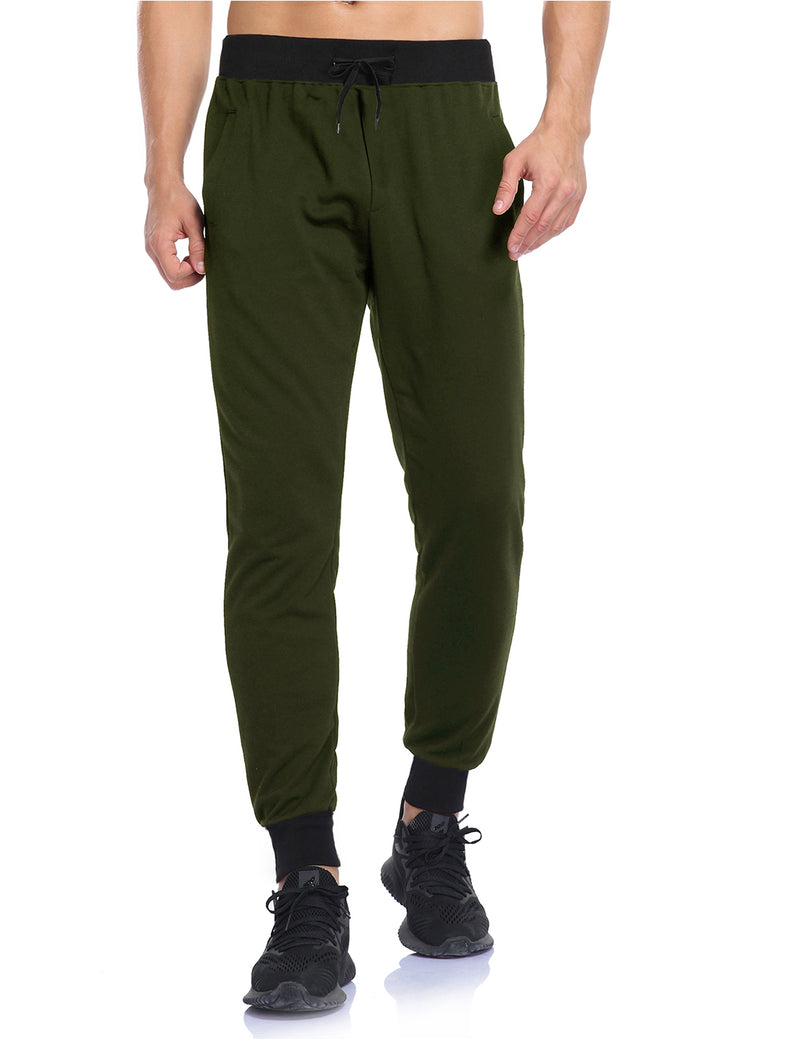 Men's Casual Zipper Pockets Sports Pants