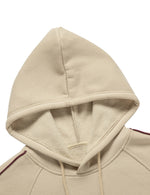 Men's Color Block Outdoor Casual Long Sleeve Pullover Hoodie Sweatshirts