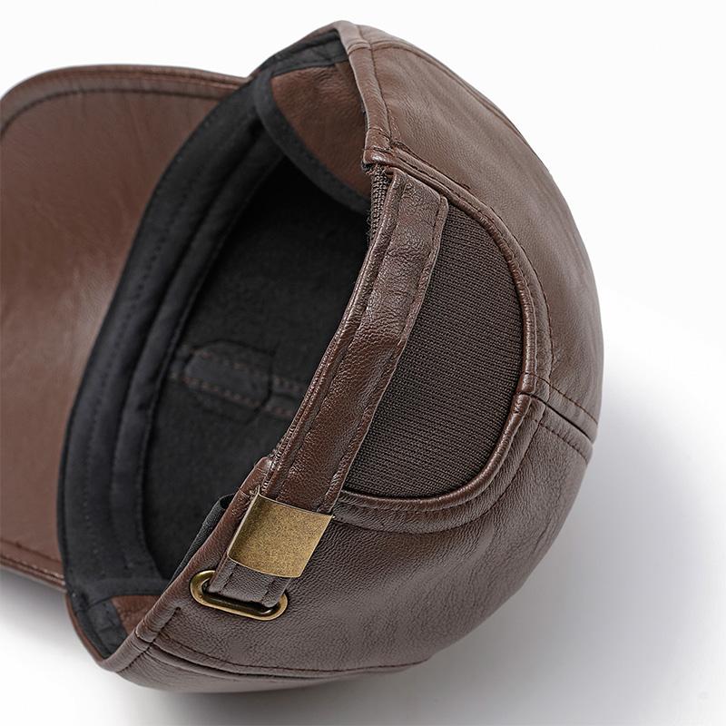 Men's Outdoor Ear Protection Warm Adjustable Baseball Cap