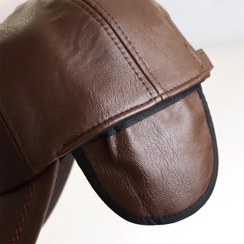 Men's Outdoor Ear Protection Warm Adjustable Baseball Cap