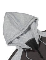 Men's Color Block Long Sleeve Casual Fall Winter Full-Zip Hoodie Zip Sweatshirt