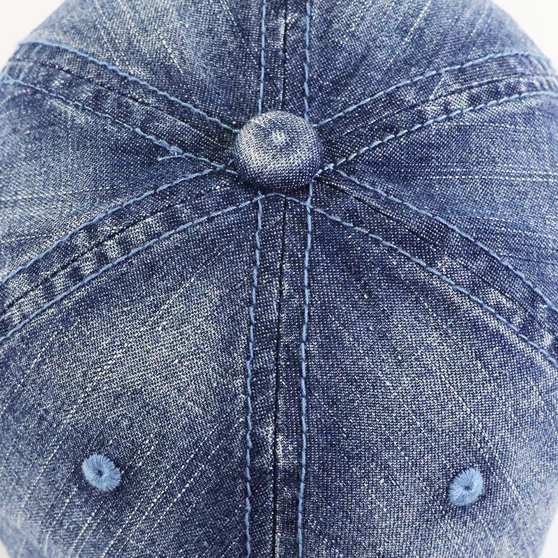 Men's Classic Retro Ripped Cowboy Baseball Cap