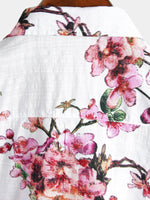 Bundle Of 2 | Men's Floral & Vintage Cotton Tropical Hawaiian Shirt