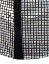 Men's Dress Shirt Sequins Short Sleeves Button Down Shirts Disco Party Costume