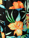Men's Flower Flat Front Casual Aloha Hawaiian Shorts pants