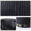 Men's Striped Stitching Casual All-match Cap