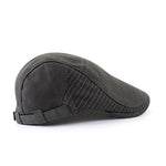 Men's Striped Stitching Casual All-match Cap