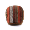 Men's Striped Stitching Casual All-match Cap