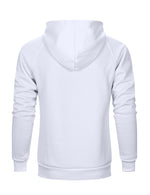 Men's Solid Long Sleeve Pullover Fall Winter Hoodie Sweatshirts With Pocket