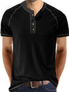 Men's Solid Color Summer Casual Short Sleeve T-Shirt