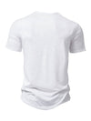 Men's Solid Color Casual Short Sleeve T-Shirt