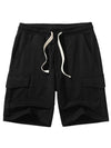 Men's Leisure Cotton Pocket Beach Cargo Sweatpant Sports Shorts