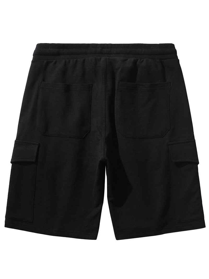 Men's Leisure Cotton Pocket Beach Cargo Sweatpant Sports Shorts