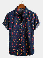 Men's Red Hot Chili Pepper Cotton Shirt