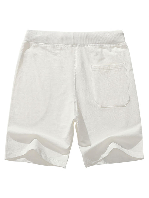 Men's Beach Casual Cotton Solid Color Summer Sweatpant Jogger Short