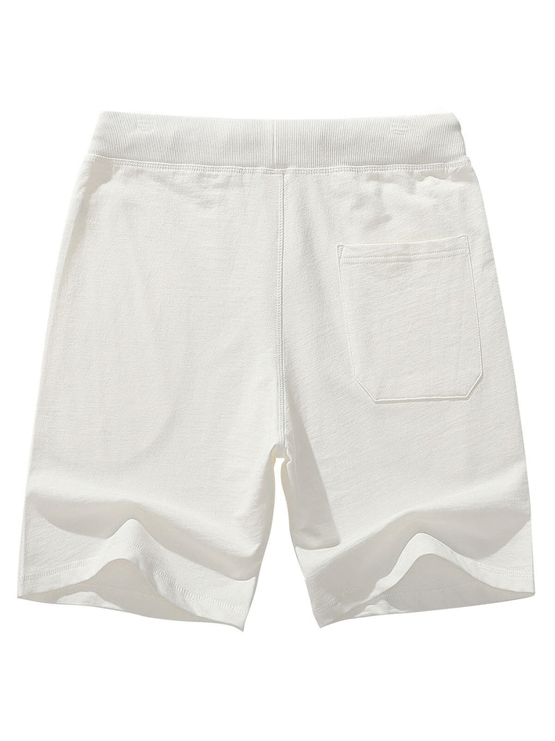 Men's Beach Casual Cotton Solid Color Summer Sweatpant Jogger Short
