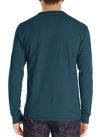 Men's Casual Solid Color Long Sleeve T-shirt