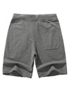 Men's Beach Casual Cotton Solid Color Summer Sweatpant Jogger Short