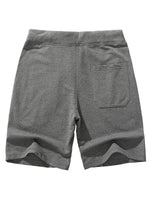 Men's Beach Casual Cotton Solid Color Summer Sweatpant Jogger Short