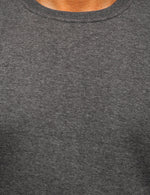 Men's Round Collar Fall Winter Warm Long Sleeve Fleece Sweatshirt