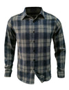Men's Classic Plaid Vintage Button Up  Long Sleeve Shirt