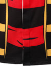 Men's Pirate Graphic Costume Art Black Halloween Costume Party Short Sleeve Shirt