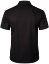 Men's Pirate Graphic Costume Art Black Halloween Costume Party Short Sleeve Shirt