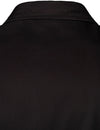 Men's Noble Retro Suit Costume Cool Black Halloween Costume Party Short Sleeve Shirt