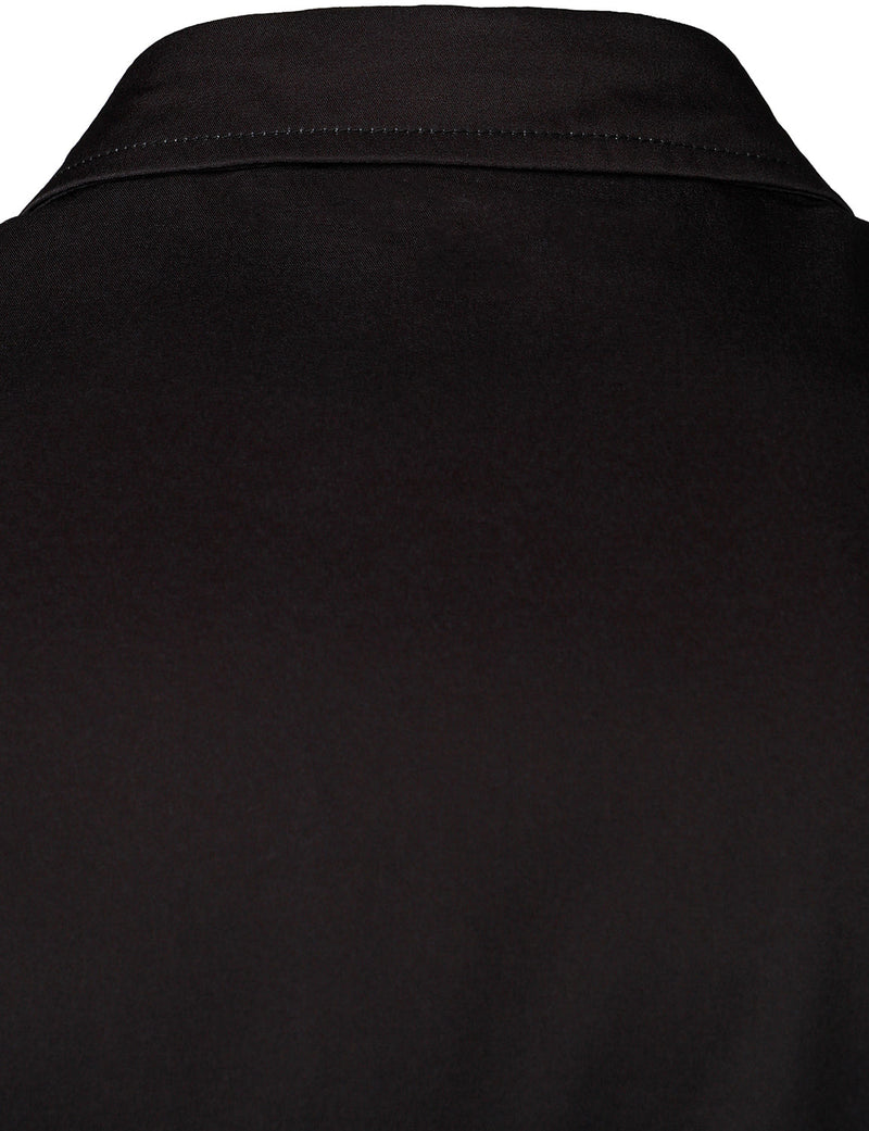Men's Noble Retro Suit Costume Cool Black Halloween Costume Party Short Sleeve Shirt