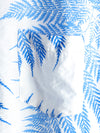 Men's Short Sleeve Chest Pocket Cotton Print Shirt