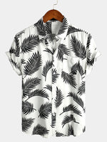 Men's Casual Holiday Pocket Short Sleeve Shirt