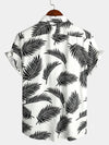Men's Casual Holiday Pocket Short Sleeve Shirt