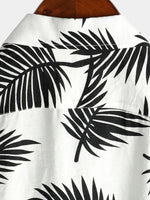 Men's Casual Holiday Pocket Short Sleeve Shirt