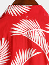 Men's Casual Holiday Pocket Short Sleeve Shirt