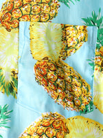 Men's Short Sleeve Pineapple Cotton Shirt