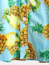 Men's Short Sleeve Pineapple Cotton Shirt