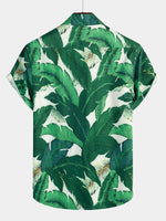 Men's Short Sleeve Print Hawaiian Vacation Casual Shirt