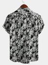 Men's Casual Hawaiian Short Sleeve Cotton Shirt