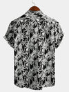 Men's Casual Hawaiian Short Sleeve Cotton Shirt